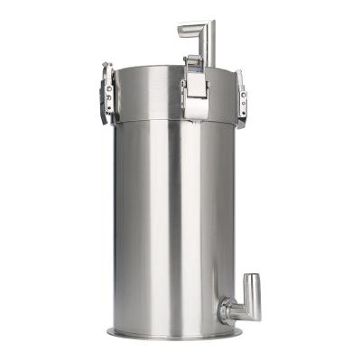 China LUJIE Sale DIY Stainless Steel Filter Canister Viable External Aquarium Filter Canist Filtration SS 304 For Fish Tank for sale