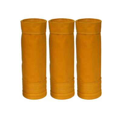 China Factory High Temperature With Dust Filter Bag Ptfe P84 Coating Polyimide Filterbags for sale