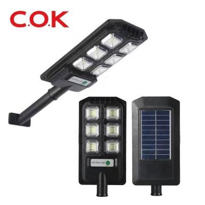 China ROAD high lumens waterproof IP65 smd 100w integrated all in one led solar street light for sale