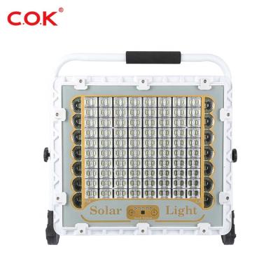 China High Efficiency Outdoor Camping Emergency Outdoor USB Charging 100W 150W 200W 300W 400W LED Solar Flood Light for sale