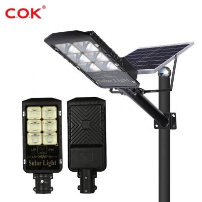 China Sports Stadiums Led Outdoor Lamp Light All Power In One Ip65 80W Road Cob High Price Modern Energy Solar Reverse Street Light for sale