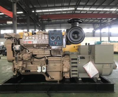 China Versenden Sie cummins 200kva Marinedieselgenerator mit der anerkannten Klasse NT855-DM Maschine 50Hz 415V CCS zu verkaufen