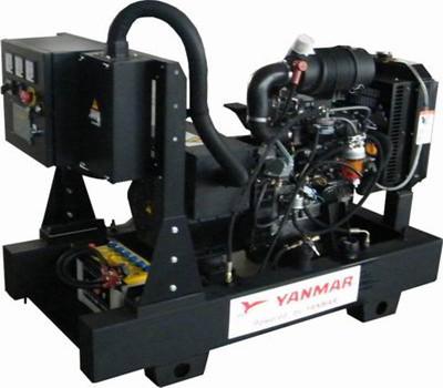 China Gerador diesel industrial automático de 10kva Yanmar com o motor 3TNV82A à venda