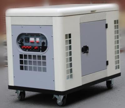 China Stille Luft kühlte portierbares Zylinder-Maschine genset des Anschlags OHV zwei des Generators 4 des Benzins 20kw ab zu verkaufen