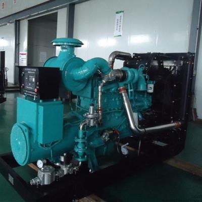 China Erdgasgenerator genset Energie des Stroms LNG CNG 250kw Gitter-Wasserkühlung synchrone zu verkaufen