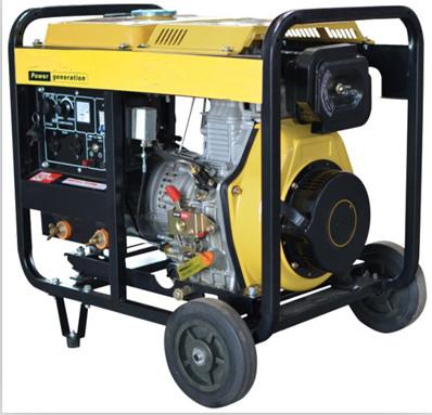 China Honda 200A 220A Portable DC Engine Driven Welder Generator 100% Copper Alternator for sale