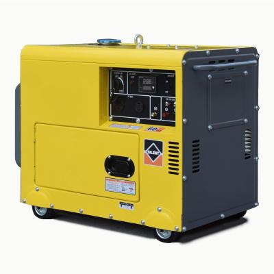 China Aire silencioso del generador portátil 3kVA 5kva 3000rpm de la gasolina la monofásico refrescado en venta