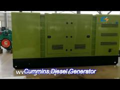 325 kva 260 kw electric cummins diesel generator with qsm11 - g2 engine avr air breaker