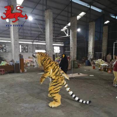 Chine Capteur infrarouge adapté aux besoins du client Tiger Costume Suit réaliste pour la location de partie de thème à vendre