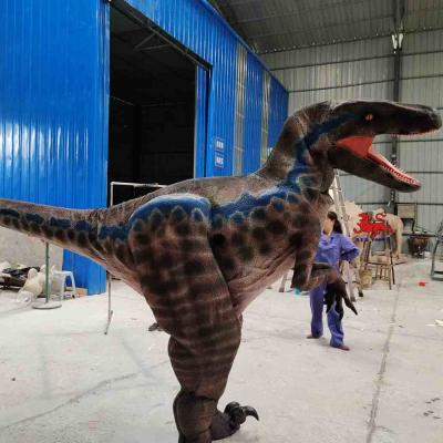 Chine Costume de dinosaure réaliste fait à la main Jambes cachées Costume de raptor réaliste à vendre