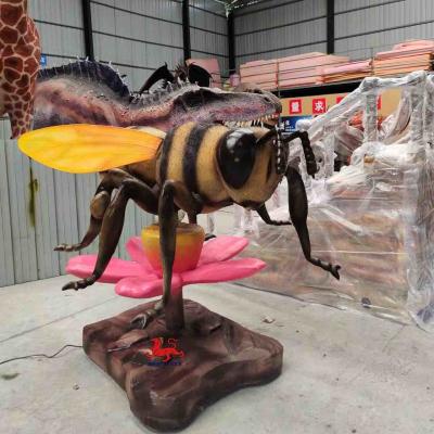 China Color Natural Realistic Animatronic Animals Life Size Bee Model for sale