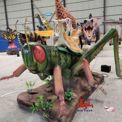 China Animatronic Giant Locust Model Adult Age Schwammmaterial mit hoher Dichte zu verkaufen