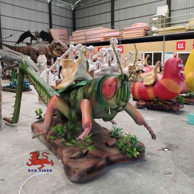 China 3m große animatronische Insekten / animatronische Gottesanbeterin für Themenpark zu verkaufen