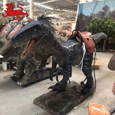 Κίνα Υψηλής ποιότητας Realistic Animatronic Dinosaur Escape Room Επίτοιχο Διακοσμητικό Raptor Dinosaur Head προς πώληση