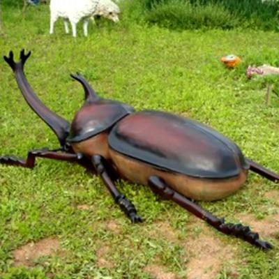 China Sonnenfeste animatronische Insekten-Skulptur, angepasst mit Bewegungs-/Sound-Anpassung zu verkaufen