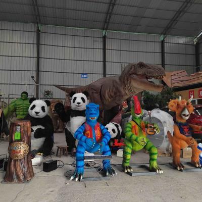 China Cartoon Dinosaur Model Animatronische Dinosaur Band te koop Te koop