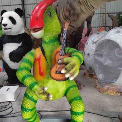 Chine Des dessins animés de dinosaures animés Dino Band pour le parc d'attractions à vendre