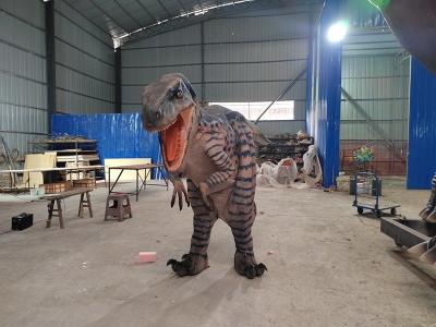 China Disfraz de dinosaurio adulto real y realista Mundo Jurásico Disfraz de dinosaurio caminante en venta