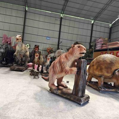 China Life-szie Ice Age Animated Castoroides Customization for sale