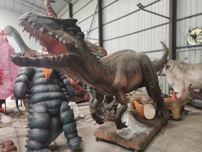 China Vermaakpark Realistische Animatronische Dinosaurus Indoraptor 6 meter Lang Te koop