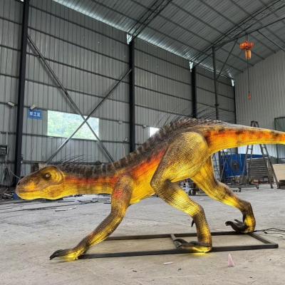 China Parque temático impermeable Animatrónico Dinosaurio Linterna Brillante Dinosaurio Indoraptor en venta