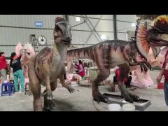 Good quality Parasaurolophus statue with movements provider from China