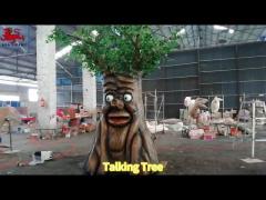 Theme Park Garden Animatronic Plant High Quality Talking Tree For Sale