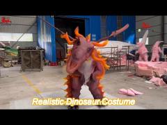 theme park exhibitions realistic animatronic dragon costume 12 months warranty
