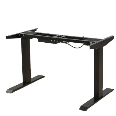 China Double Motor Adjustable Lift (Height) Column Sit Stand Desk Electric Height Adjustable Table Leg for sale