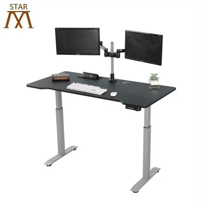 China Modern Ergonomic Electric Height Adjustable Motion Stand Desk For India for sale