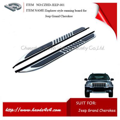 China ALU ALLOY For Jeep Grand Explorer Style Cherokee Running Board for sale