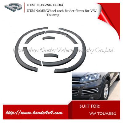 China wholesale price ABS wheel arch fender flares for volkswagen VW touareg CZSD-TR-004 for sale