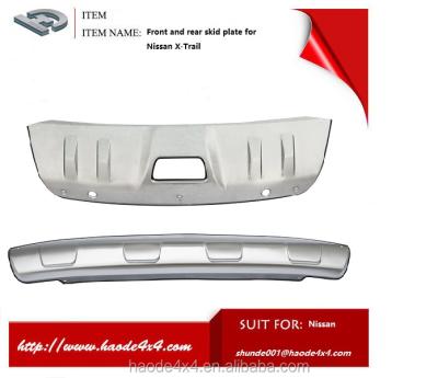 China White Stainless Steel Stainless Steel Front And Rear Skid Plate For Niss One Xtrail for sale