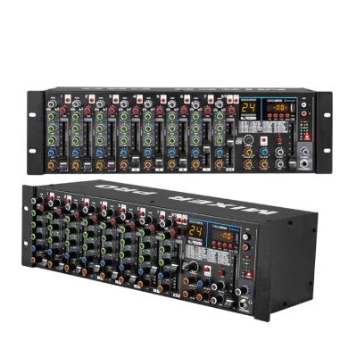 China Portable Multifunctional Audio Mixer Cheap Wholesale 9 Channel K Price Mackie Audio Console With USB for sale