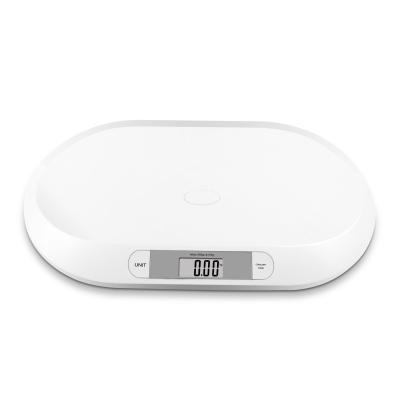 China ABS Factory Supply Safe Platform 20 Kg Baby Weight Scale ABS Plastic Full Cover Miniaturized Weighing Digital Scale for sale