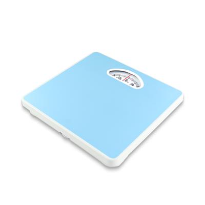 China WITH COVER factory supply classic style mechanical body scale for older electronic bathroom 120kg body scale for sale