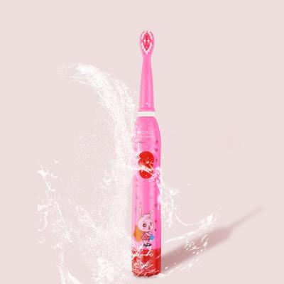 China Amazon Children Battery Operated Electric Toothbrush IPX7 Waterproof USB Charging Automatic Toothbrush For Children for sale