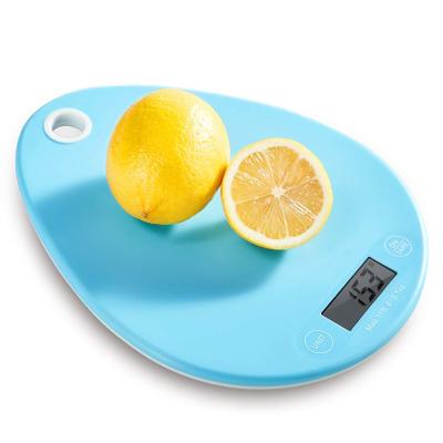 China Kitchen Measures Factory Supply Measuring Kitchen Scale Cheap 5kg Kitchen Scale ABS Electronic Digital Kitchen Scale for sale