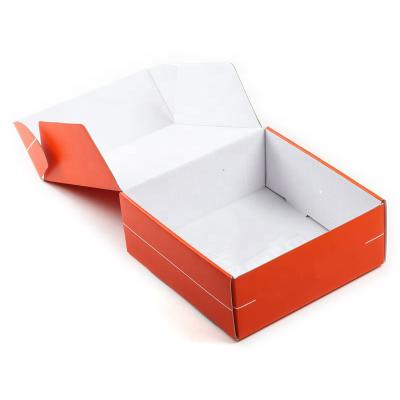 China Offset Printing Recyclable Custom One Piece Ad Snack Subscription Gift Box Foldable Corrugated Paper Packaging Small for sale