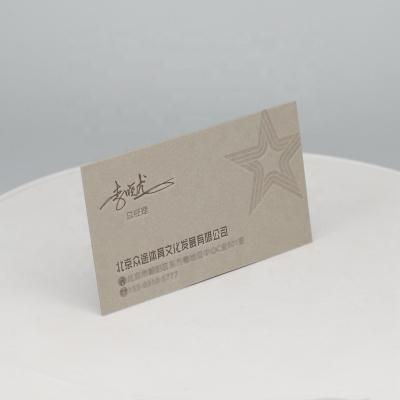 China Wholesale Custom Business Name Card Deboss Business Card Printing for sale