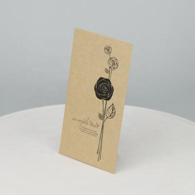 China paper & Rose Name Card Printing Natural Texture Paper Cardboard Hot Sale Luxury Embossing Business Card for sale