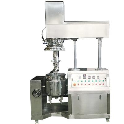 China Hot Sale Heating Mixer Vacuum Homogenizer Emulsifier Cream Preparing High Shear Emulsifier For Sale for sale