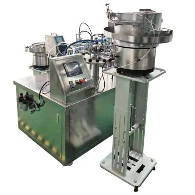 China Small bottle filling machine easy operate liquid filling capping machine 1-2ml small bottle and tube filling capping machines for sale