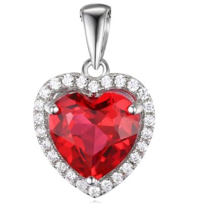 China CLASSIC Love Heart Infinity Zircon Pendant Necklace for sale