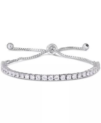 China Adjustable Slider Bolo Zircon CLASSIC Tennis Bracelet for sale