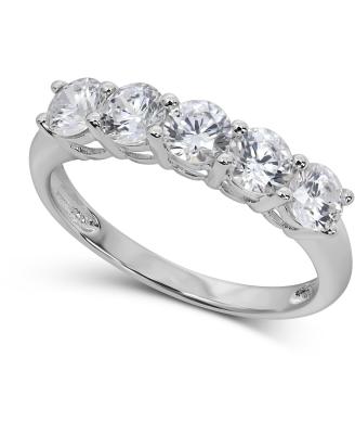 China CLASSIC Zircon Engagement Ring Eternity Ring for sale