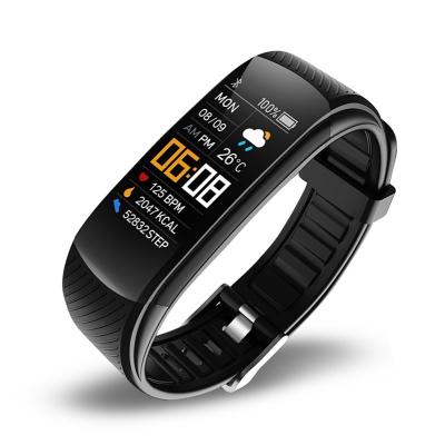 China Touch Screen Les Mills Waterproof Smart Sleep Tracker IP67 Monitor Oxygen Blood Femininity Display Time Band Smart Watch Bands for sale