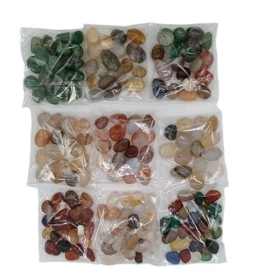 China Wholesale Natural China Reiki Fengshui Crystals Healing Stones Seven Chakras Cobble Tumbled Stone For Decoration for sale