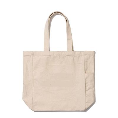 China Fashion Canvas Reusable Organic Cotton Tote Bag For Shopping for sale