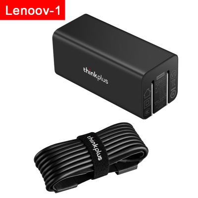 China LAPTOP ThinkPad/Type-C Laptop 45W Lenovo Thinkplus Mini Lipstick Power Adapter Small and Portable for sale